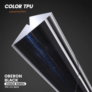 Oberon Black TPU PPF Colored Paint Protection Film Car Wrap