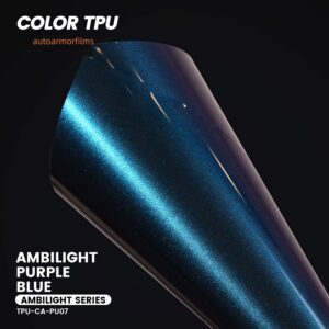 Ambilight Purple Blue TPU PPF Colored Paint Protection Film Car Wrap