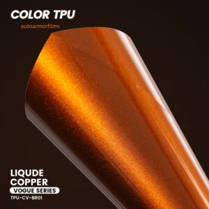 Liqude Copper TPU PPF Colored Paint Protection Film Car Wrap