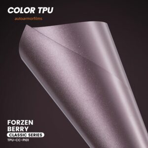Forzen Berry TPU PPF Colored Paint Protection Film Car Wrap