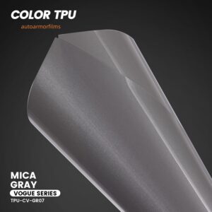 Mica Gray TPU PPF Colored Paint Protection Film Car Wrap