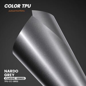 Nardo Grey TPU PPF Colored Paint Protection Film Car Wrap