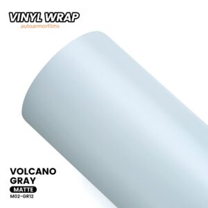 Matte Volcano Grey PET Vinyl Wrap Car Film